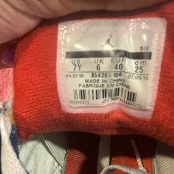 Jordan 3 Retro True Blue 2016 (GS) - Picture 5 of 5